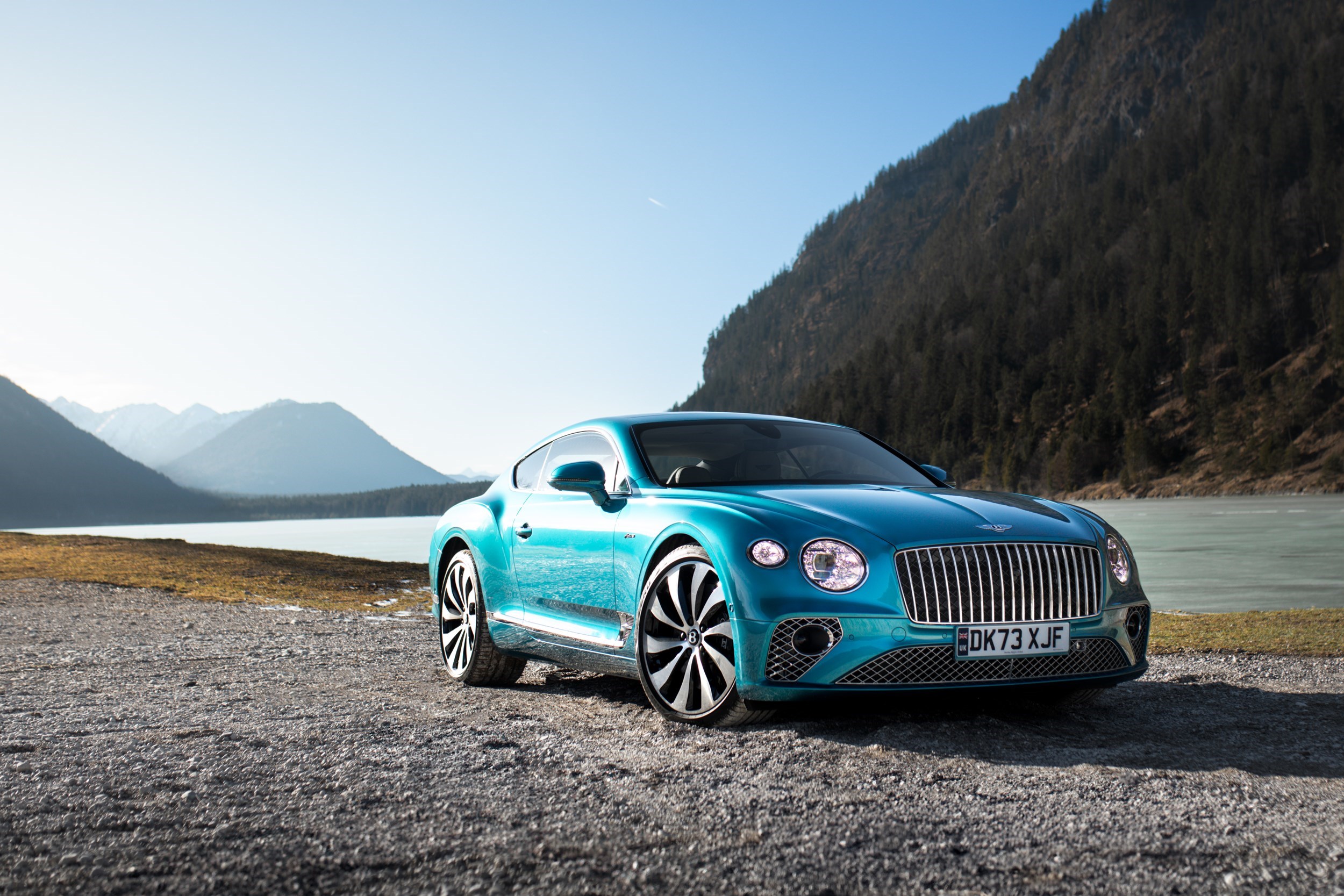 Colour , Blue Image type , Static Angle , Front 3/4 Current Models , Continental GT , Continental GT 