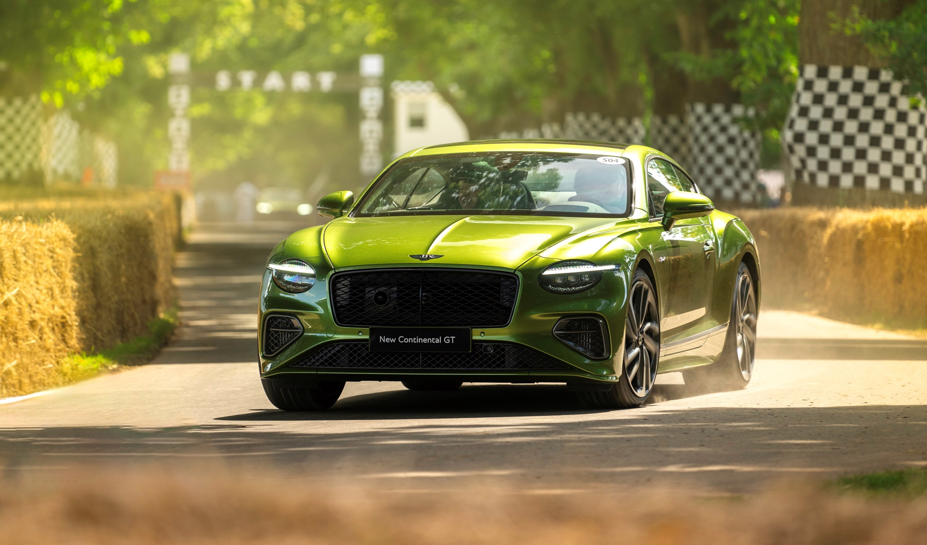 The new Continental GT Speed debuts at Goodwood